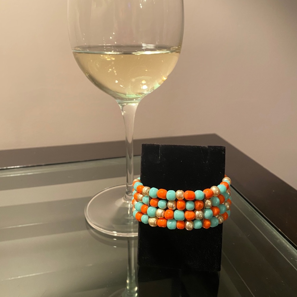 Funky Beaded Bangle